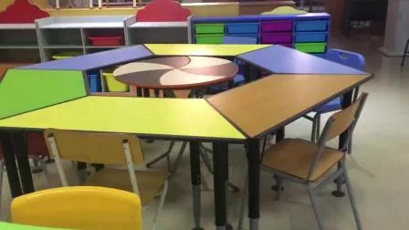 Los niños de kindergarten los niños estudiantes muebles de madera para la escuela/aula con Ce/RoHS