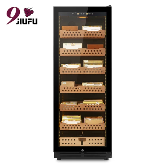 Refrigerador Humidor de cigarros al por mayor a la venta Compresor 288L Sistema eléctrico Humidor de cigarros Gabinete Humidor de cigarros